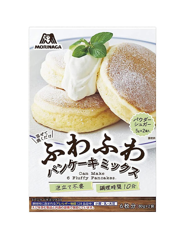 모리나가 푹신푹신 팬케이크 믹스 170g 3개세트