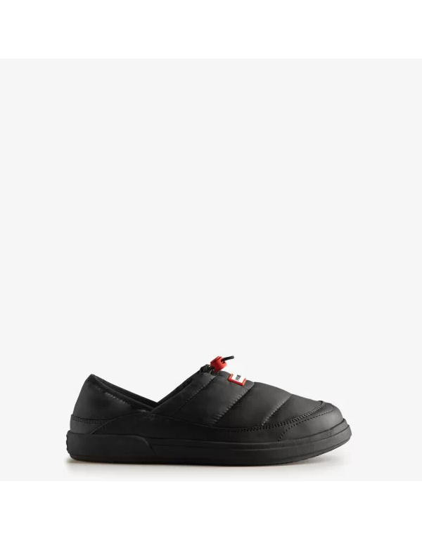 HUNTER LADIES IN OUT INSULATED SLIPPERS BLACK