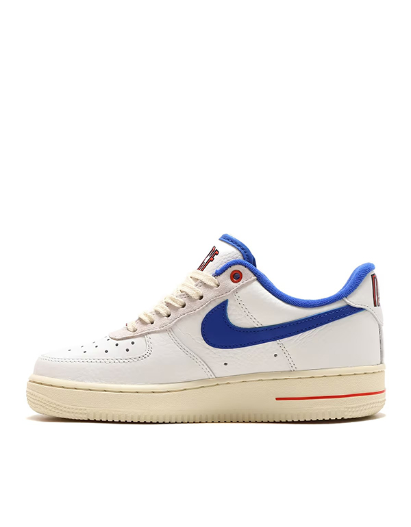 NIKE WMNS AIR FORCE 1 07 LX SUMMIT WHITE HYPER ROYAL-PICANTE RED