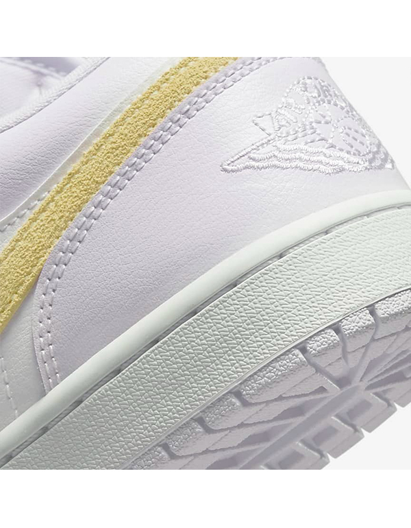 NIKE WMNS AIR JORDAN 1 LOW BARELY GRAPE LEMON WASH