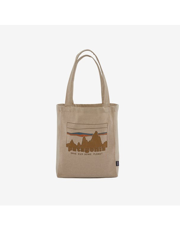 PATAGONIA RECYCLING MARKET TOTE BAG SKYLINE
