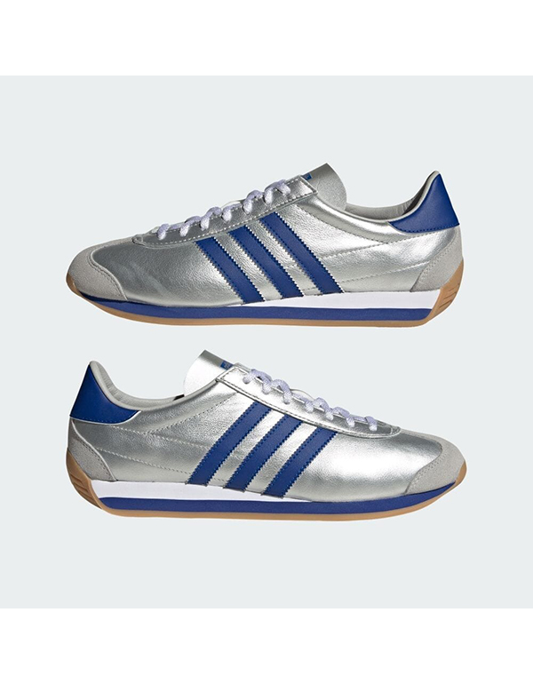 ADIDAS COUNTRY OG MATTE SILVER BRIGHT BLUE