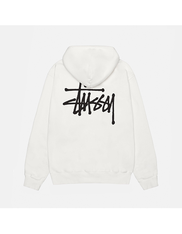 STUSSY BASIC STÜSSY HOODIE PIGMENT DYED NATURAL