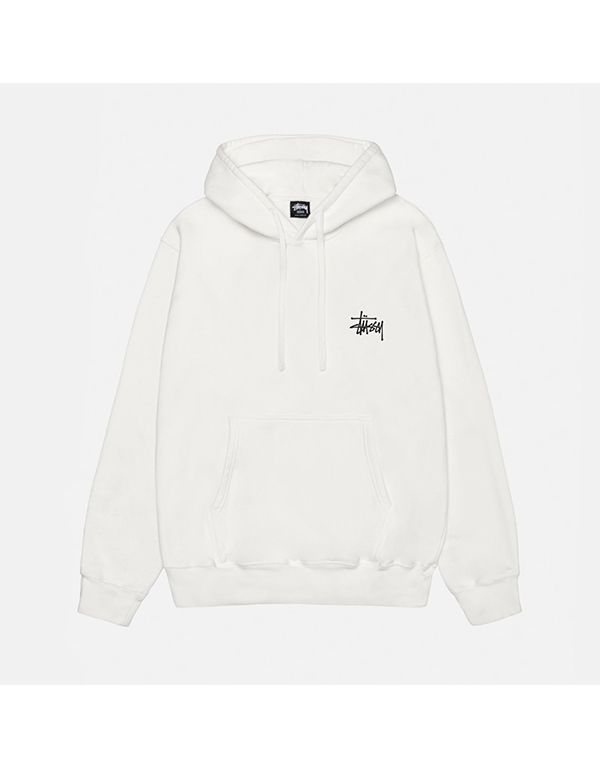 STUSSY BASIC STÜSSY HOODIE PIGMENT DYED NATURAL