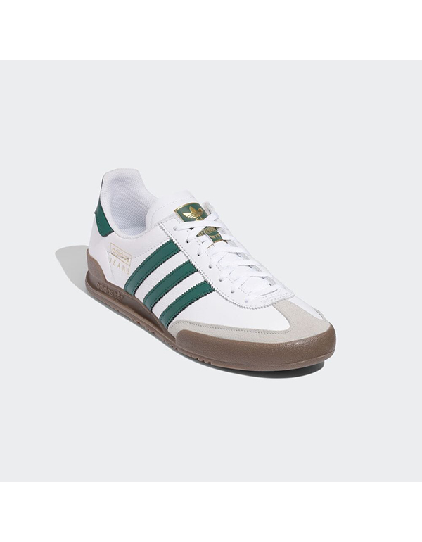 ADIDAS JEANS SHOES WHITE GREEN