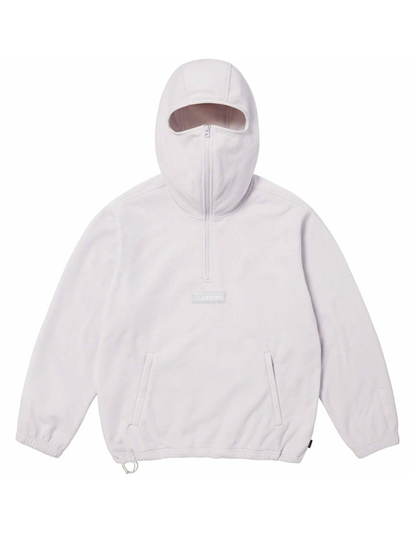 Supreme Polartec Facemask Half Zip Hooded Sweatshirt
