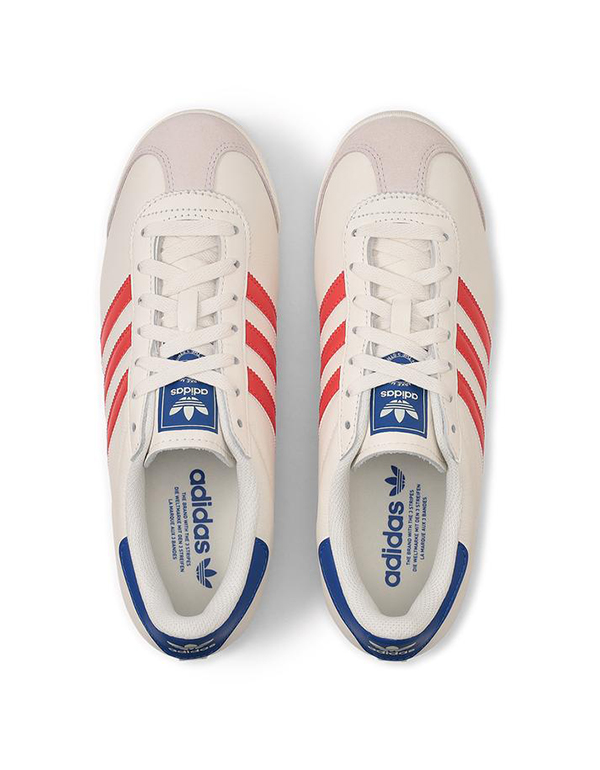ADIDAS K 74 CRYSTAL WHITE BRIGHT RED