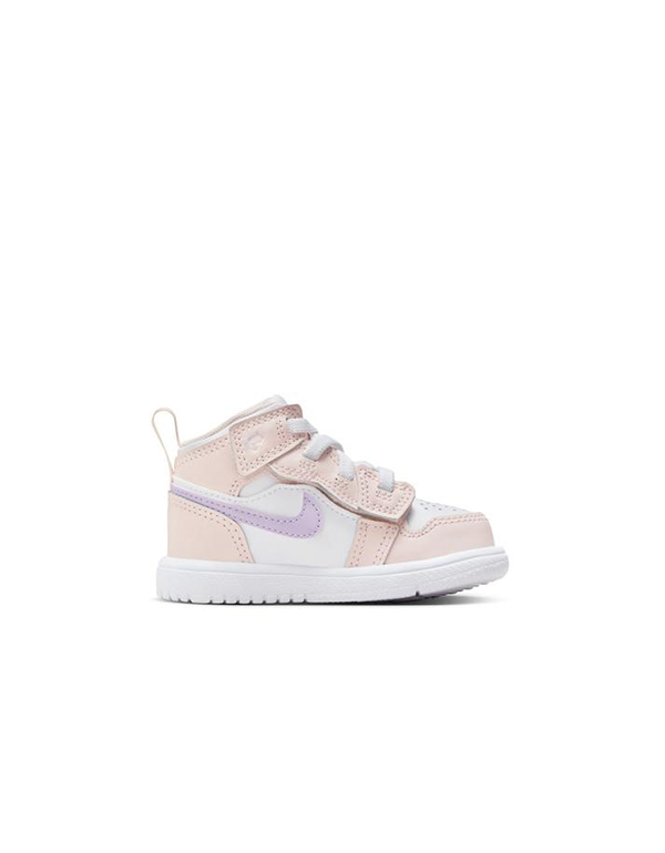 NIKE BABY TD AIR JORDAN 1 MID PINK WASH VIOLET