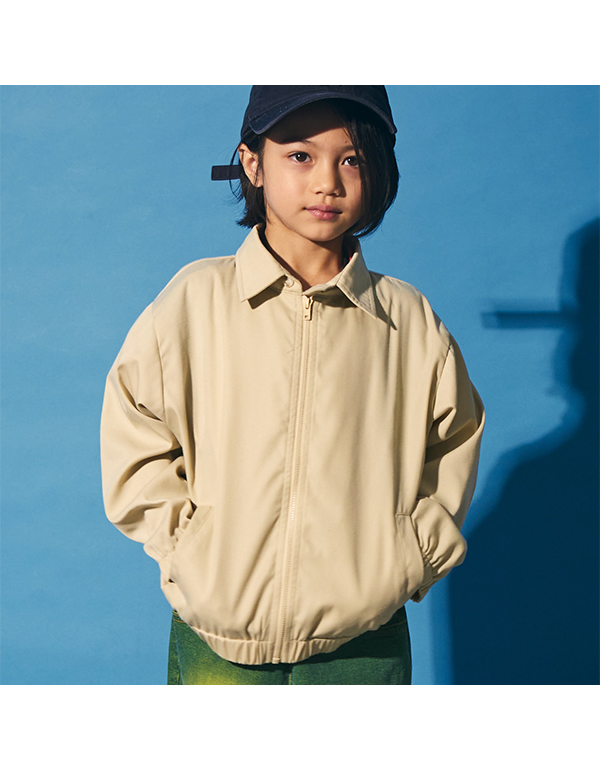 (특별가) PAIRMANON STREET COTTON SWING TOP BLOUSON BEIGE