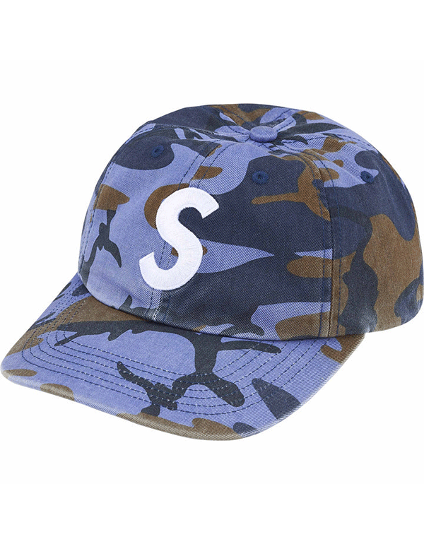 Supreme Pigmernt Coated S Logo 6-Panel