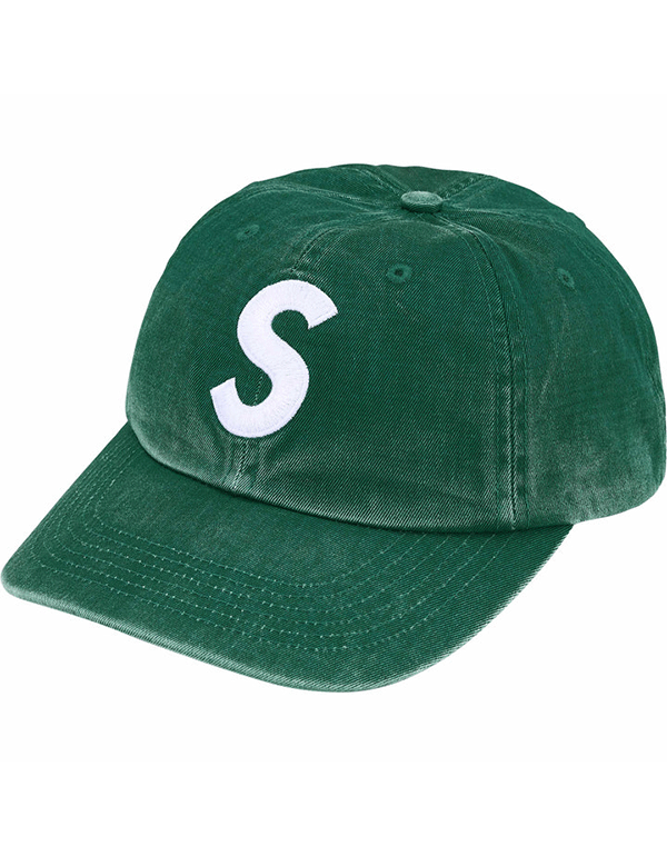 Supreme Pigmernt Coated S Logo 6-Panel