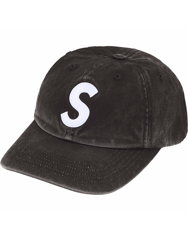 Supreme Pigmernt Coated S Logo 6-Panel