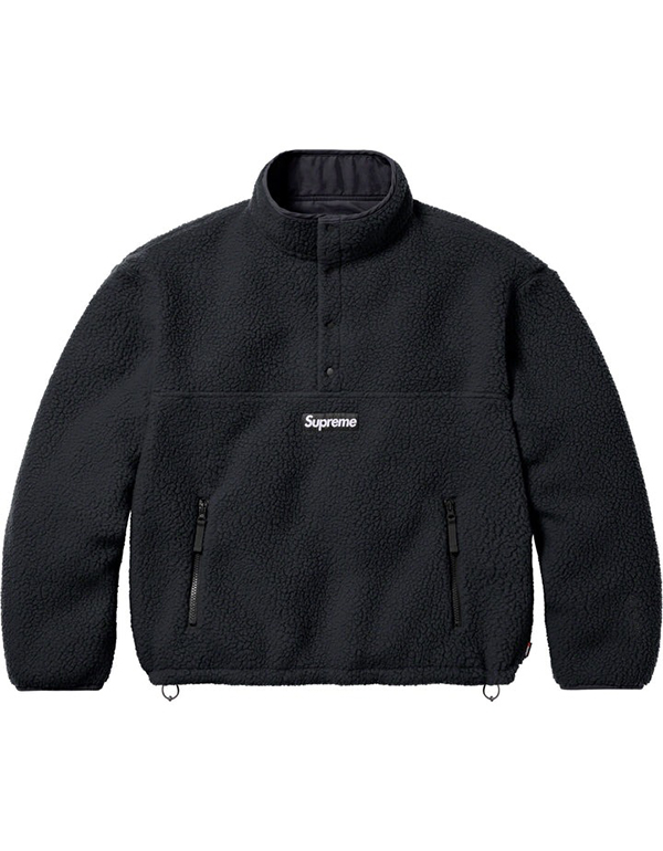 Supreme Polarted Shearling Reversible Pullover