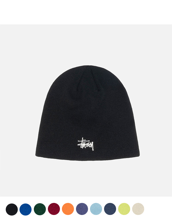 STUSSY BASIC SKULLCAP 10COLOR