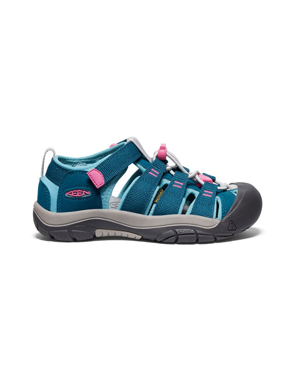 KEEN BIG KIDS NEWPORT H2 SANDLE LEGION BLUE HOT PINK