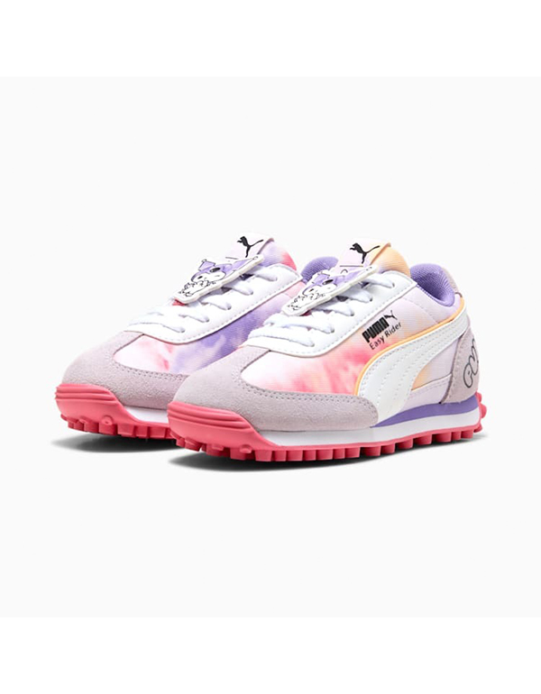 PUMA X HELLO KITTY KIDS AND FRIENDS EASY RIDER SNEAKER LILAC FROST PUMA WHITE MAGIC ROSE