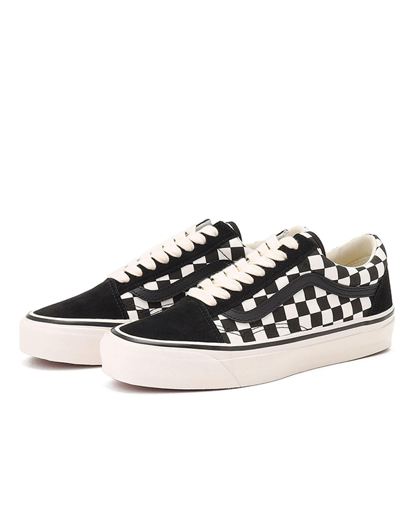 VANS PREMIUM OLD SKOOL CHECKERBOARD BLACK WHITE