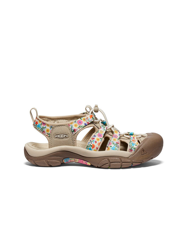 KEEN WOMENS NEWPORT RETRO SANDAL MULTI SAFARI