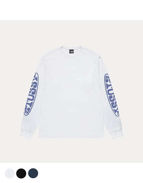 STUSSY PILL LS TEE 3COLOR