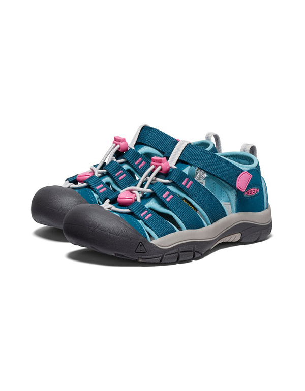 KEEN BIG KIDS NEWPORT H2 SANDLE LEGION BLUE HOT PINK