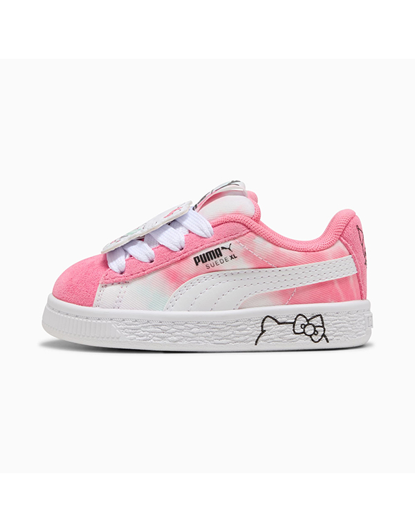 PUMA X HELLO KITTY BABY AND FRIENDS SUEDE XL SNEAKER MAGIC ROSE PEACEFUL BLUE