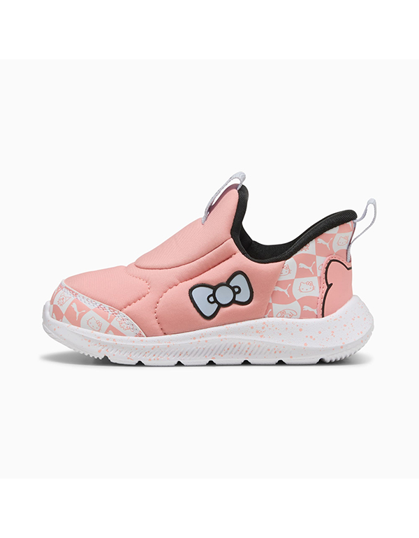 PUMA X HELLO KITTY BABY AND FRIENDS PUMA FAN RACER 2 EASE-IN SNEAKER PINK FRUIT COOL WEATHER PUMA BLACK