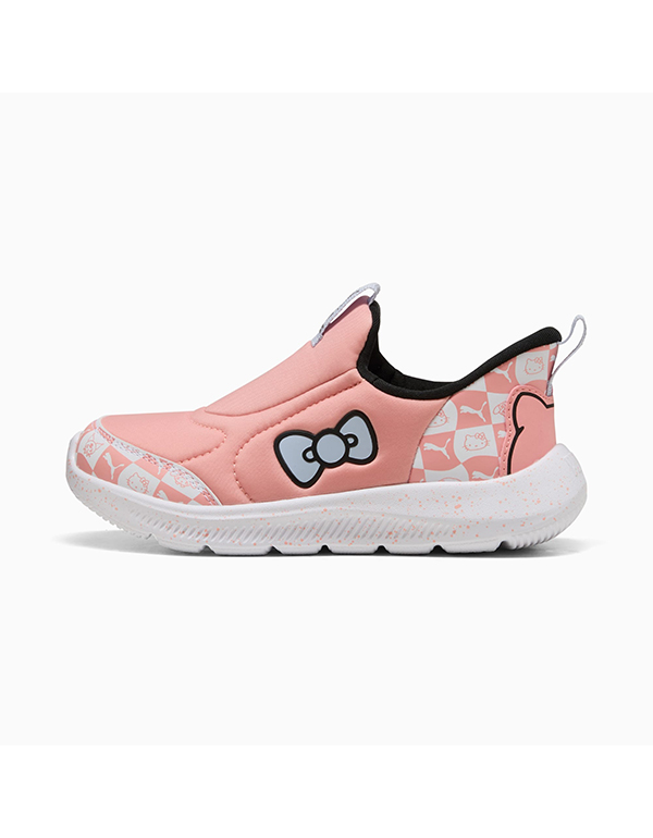 PUMA X HELLO KITTY KIDS AND FRIENDS PUMA FAN RACER 2 EASE-IN SNEAKER PINK FRUIT COOL WEATHER PUMA BLACK