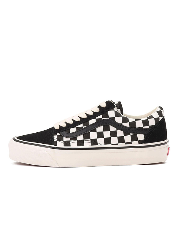 VANS PREMIUM OLD SKOOL CHECKERBOARD BLACK WHITE