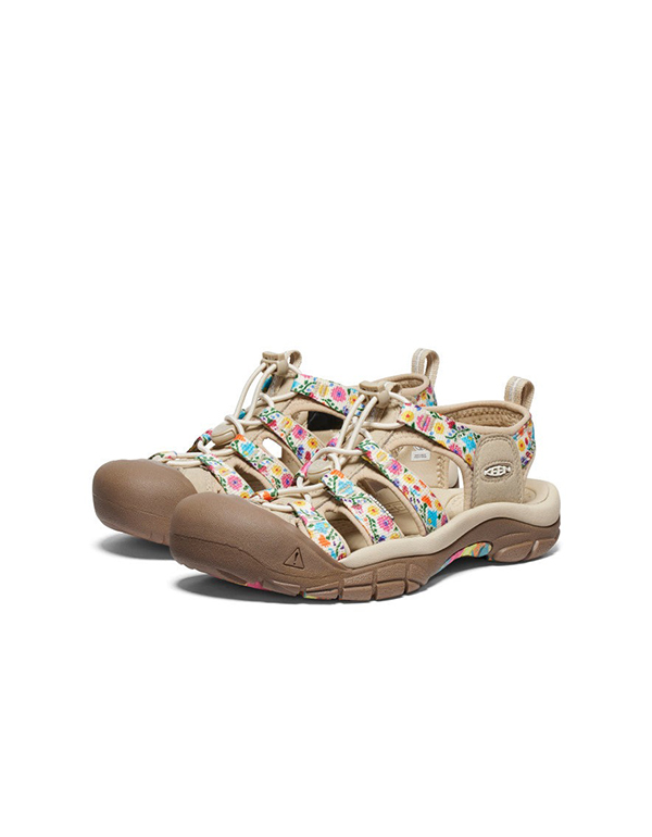 KEEN WOMENS NEWPORT RETRO SANDAL MULTI SAFARI