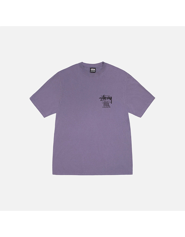 STUSSY CLASSIC GEAR TEE PIGMENT DYED 3COLOR