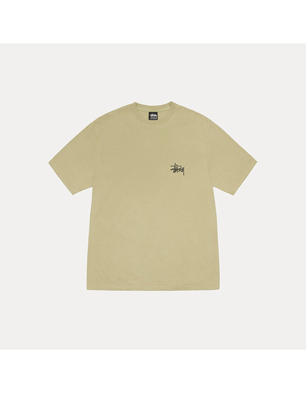 STUSSY BASIC TEE PIGMENT DYED 5COLOR