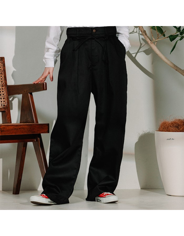 FREAKS STORE BESPOKE CORD ATTACHED EASY TUCK PANTS 7COLOR