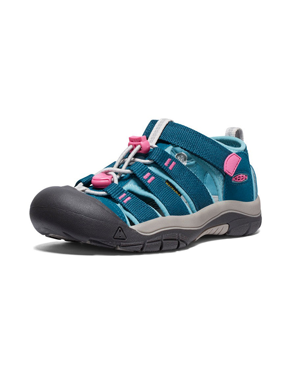 KEEN BIG KIDS NEWPORT H2 SANDLE LEGION BLUE HOT PINK