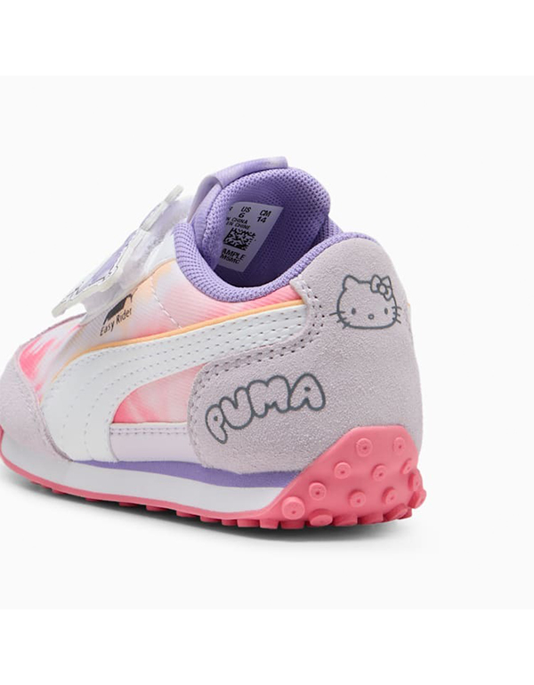 PUMA X HELLO KITTY BABY AND FRIENDS EASY RIDER SNEAKER LILAC FROST PUMA WHITE MAGIC ROSE