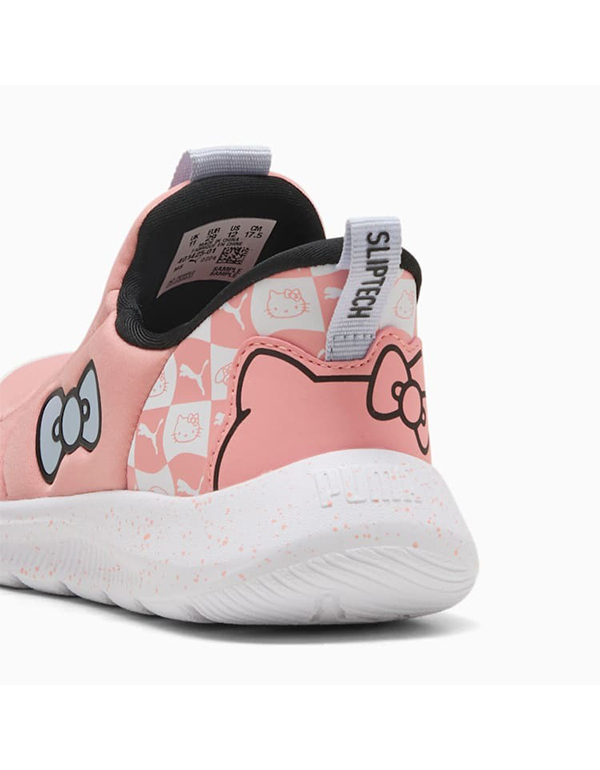 PUMA X HELLO KITTY KIDS AND FRIENDS PUMA FAN RACER 2 EASE-IN SNEAKER PINK FRUIT COOL WEATHER PUMA BLACK