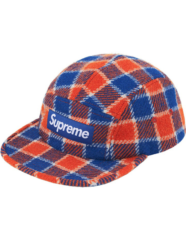 SUPREME HARRIS TWEED CAMP CAP 4COLOR