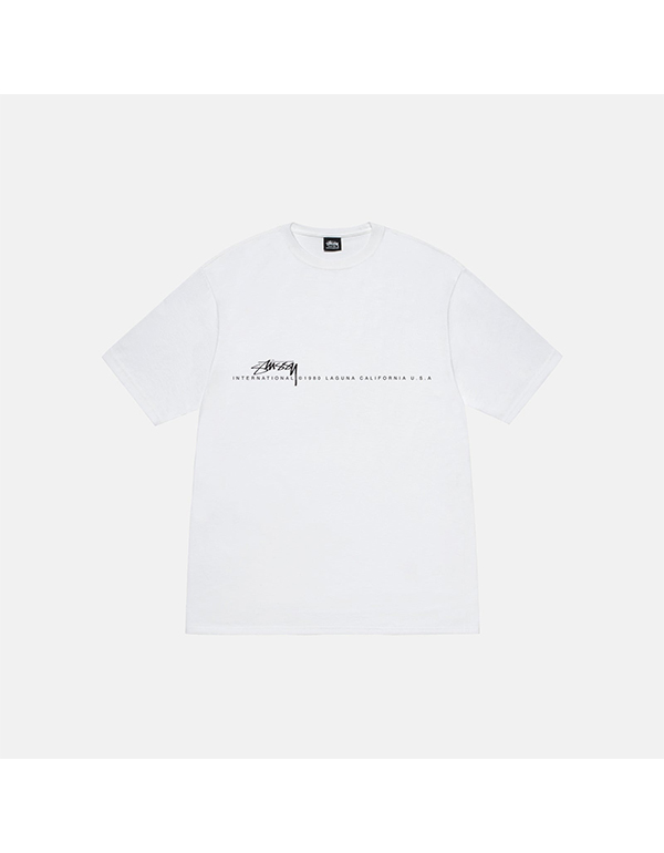 STUSSY SMOOTH 80 TEE 3COLOR