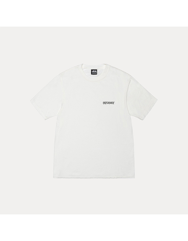 STUSSY JUMBO TEE PIGMENT DYED 5COLOR