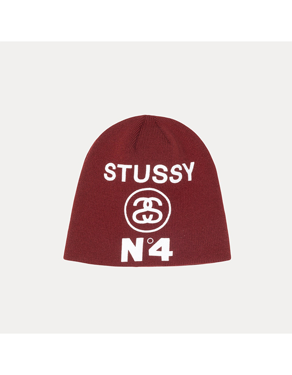 STUSSY SKULLCAP NUMBER 4 3COLOR