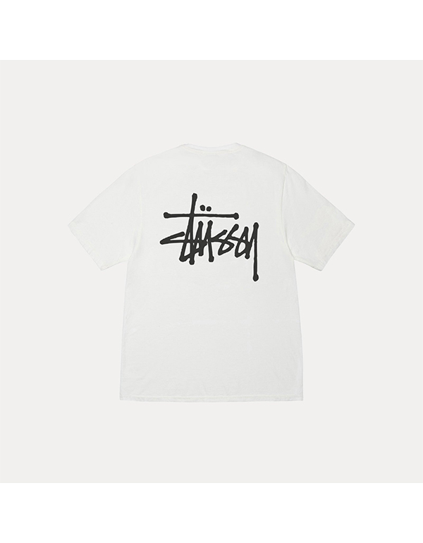 STUSSY BASIC TEE PIGMENT DYED 5COLOR