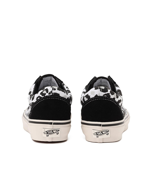 VANS PREMIUM OLD SKOOL LEOPARD BLACK WHITE