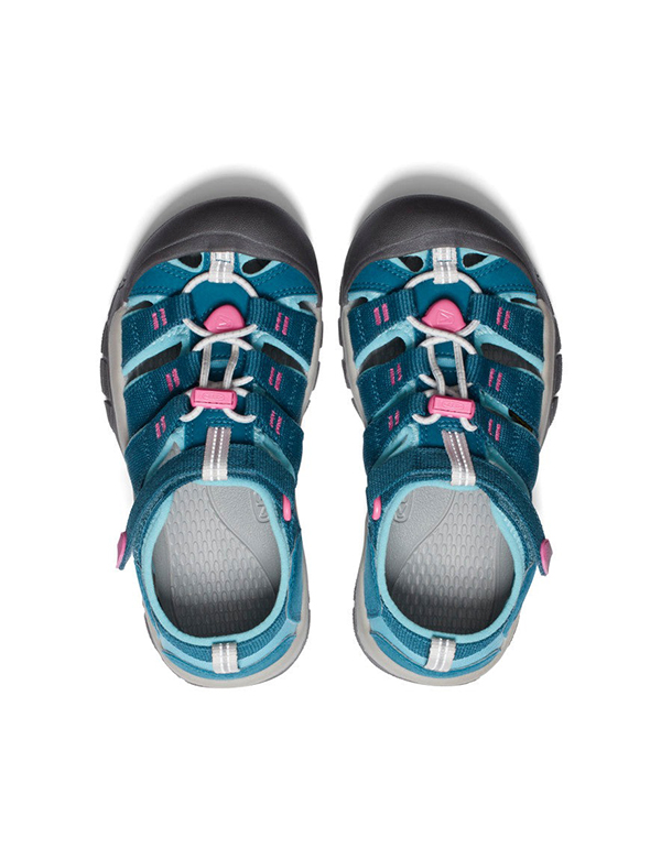 KEEN BIG KIDS NEWPORT H2 SANDLE LEGION BLUE HOT PINK