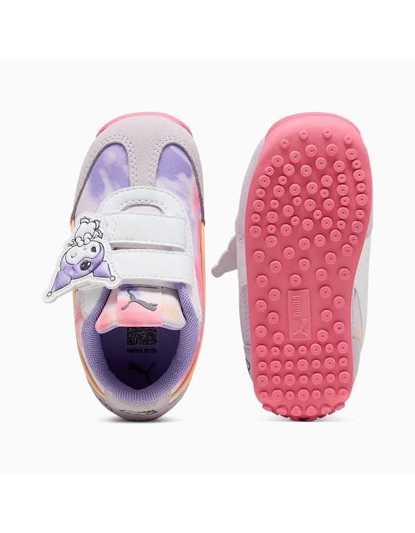 PUMA X HELLO KITTY BABY AND FRIENDS EASY RIDER SNEAKER LILAC FROST PUMA WHITE MAGIC ROSE