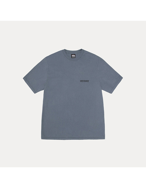 STUSSY JUMBO TEE PIGMENT DYED 5COLOR