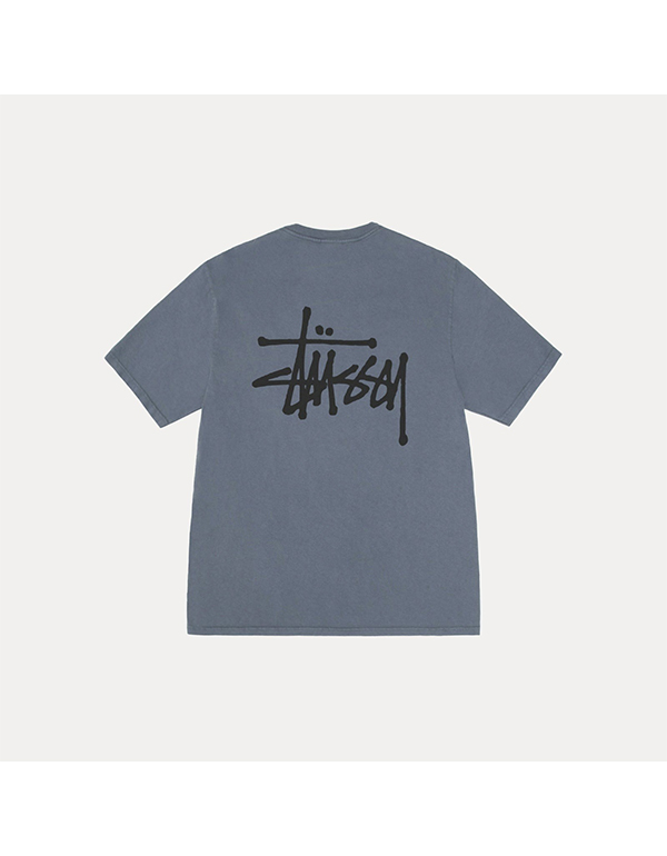 STUSSY BASIC TEE PIGMENT DYED 5COLOR