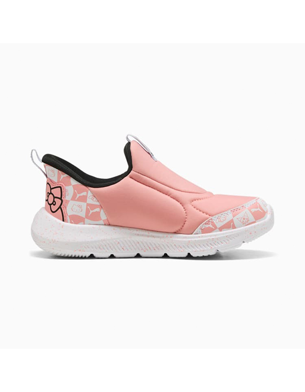 PUMA X HELLO KITTY KIDS AND FRIENDS PUMA FAN RACER 2 EASE-IN SNEAKER PINK FRUIT COOL WEATHER PUMA BLACK