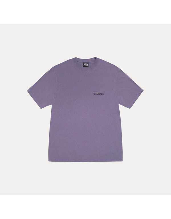 STUSSY JUMBO TEE PIGMENT DYED 5COLOR