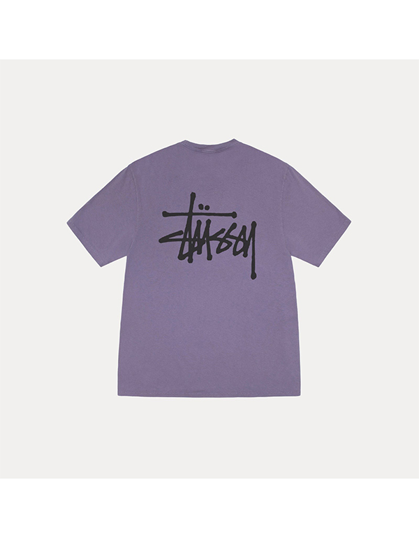 STUSSY BASIC TEE PIGMENT DYED 5COLOR