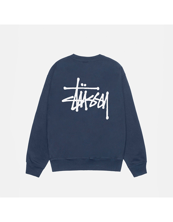 STUSSY BASIC CREW 8COLOR