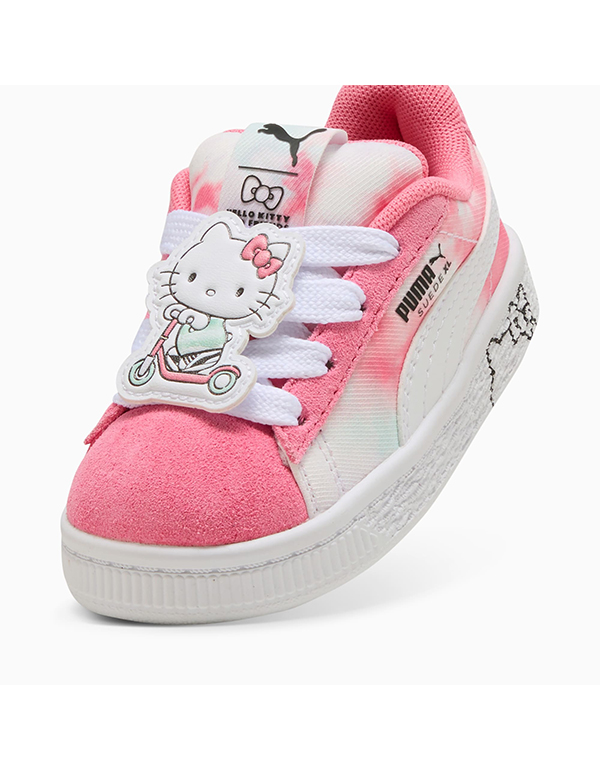 PUMA X HELLO KITTY BABY AND FRIENDS SUEDE XL SNEAKER MAGIC ROSE PEACEFUL BLUE